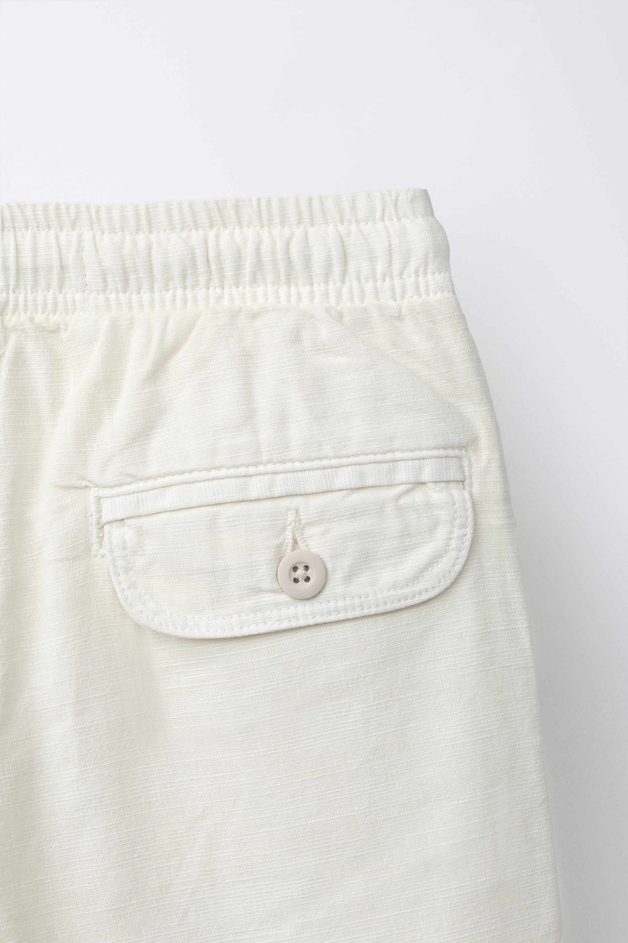 FLOWY COTTON PANTS